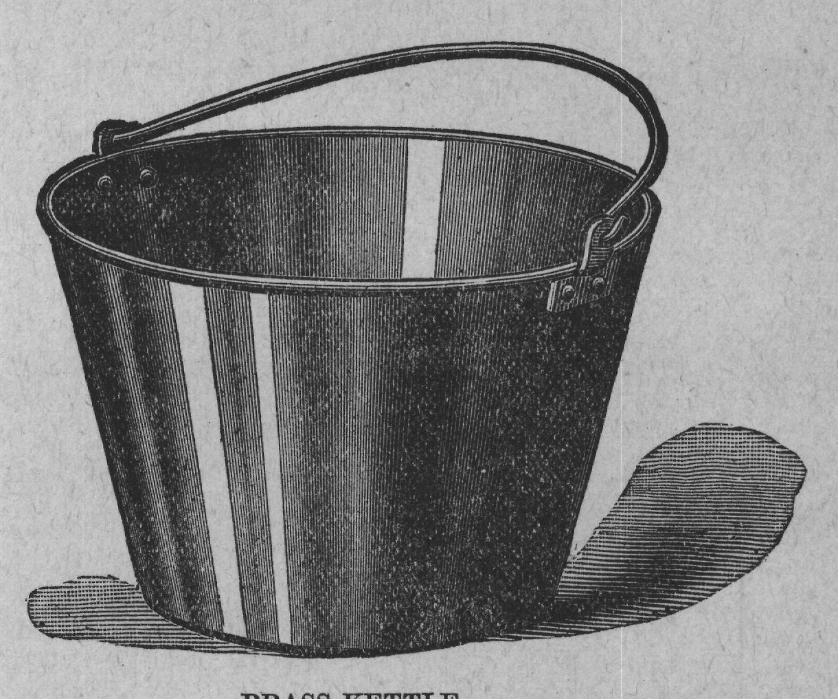BRASS KETTLE.