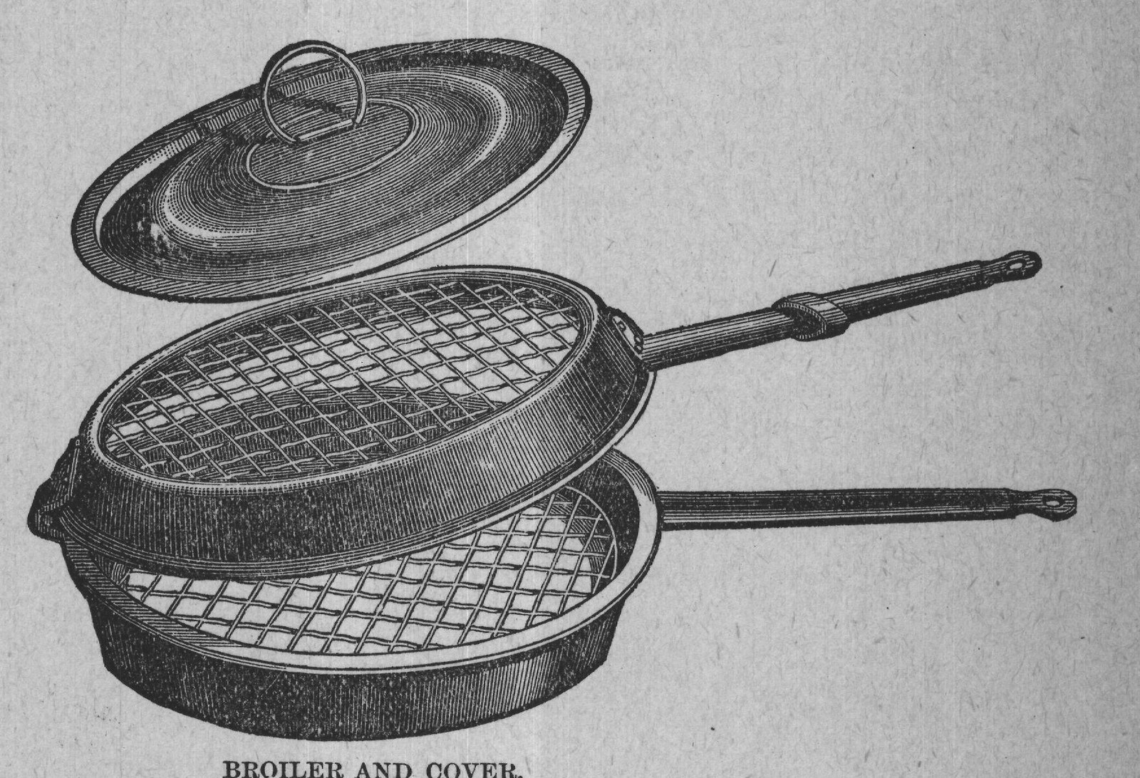 BROILER AND COVER.