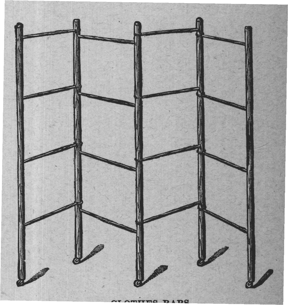 CLOTHES BARS.
