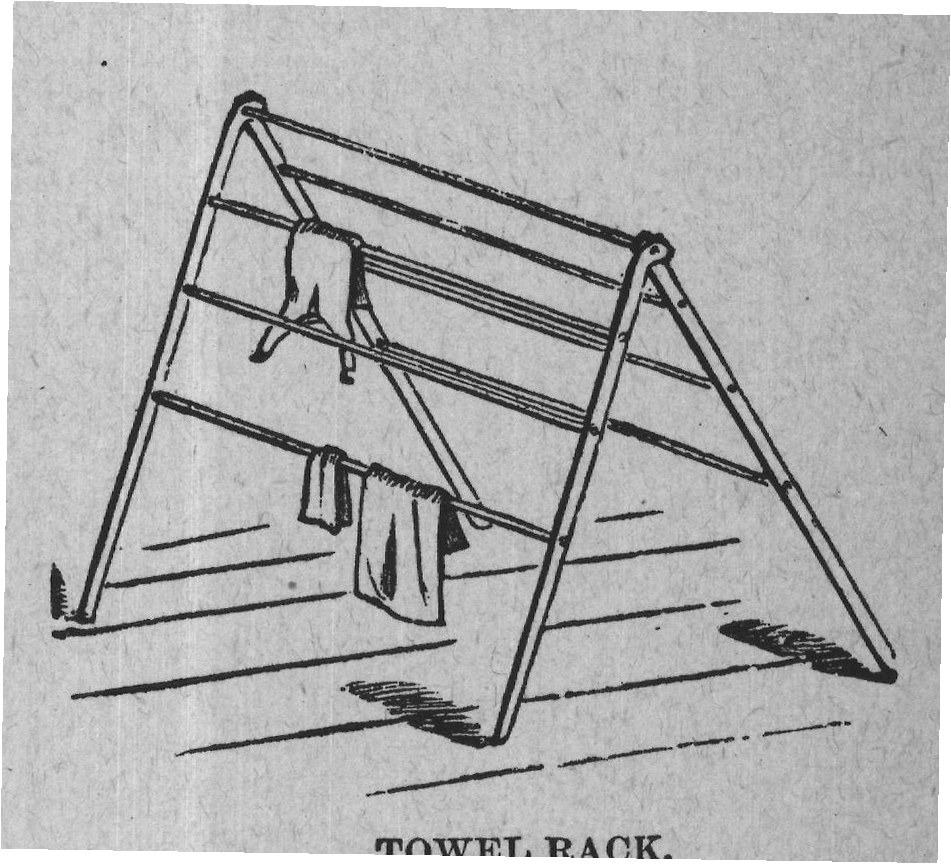 TOWEL RACK.