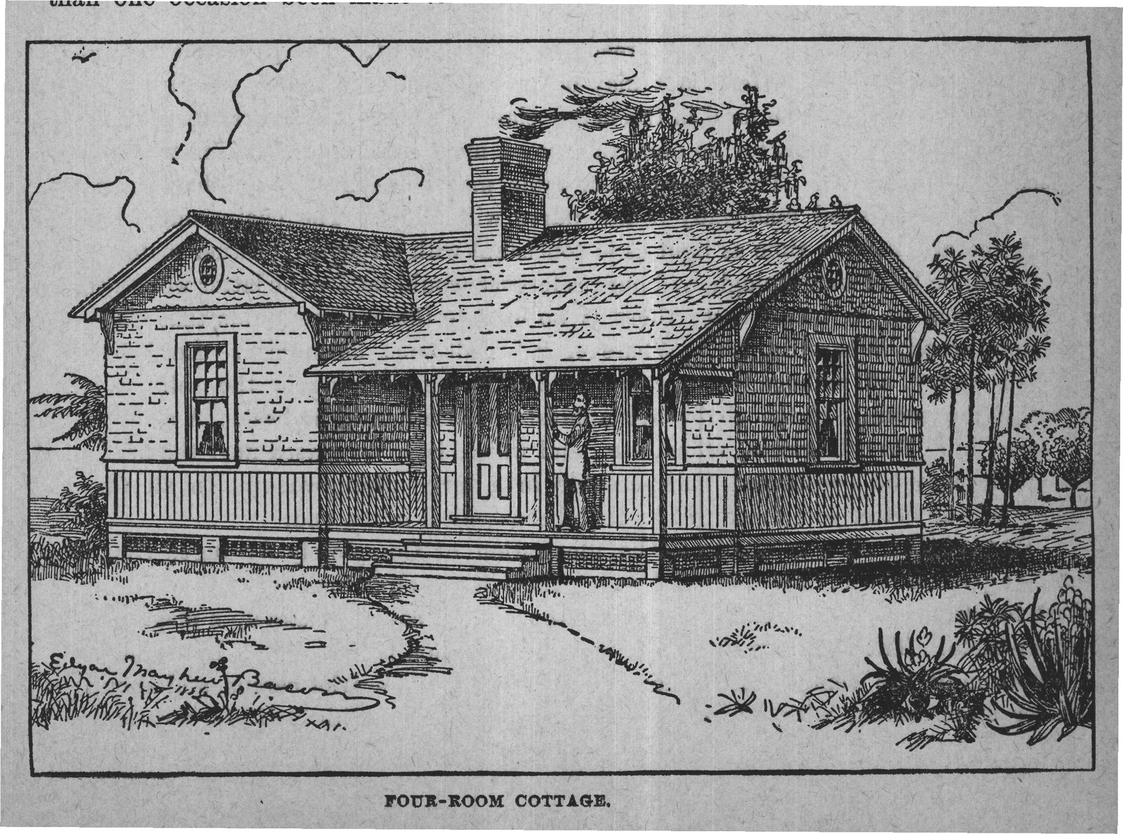 FOUR-ROOM COTTAGE.