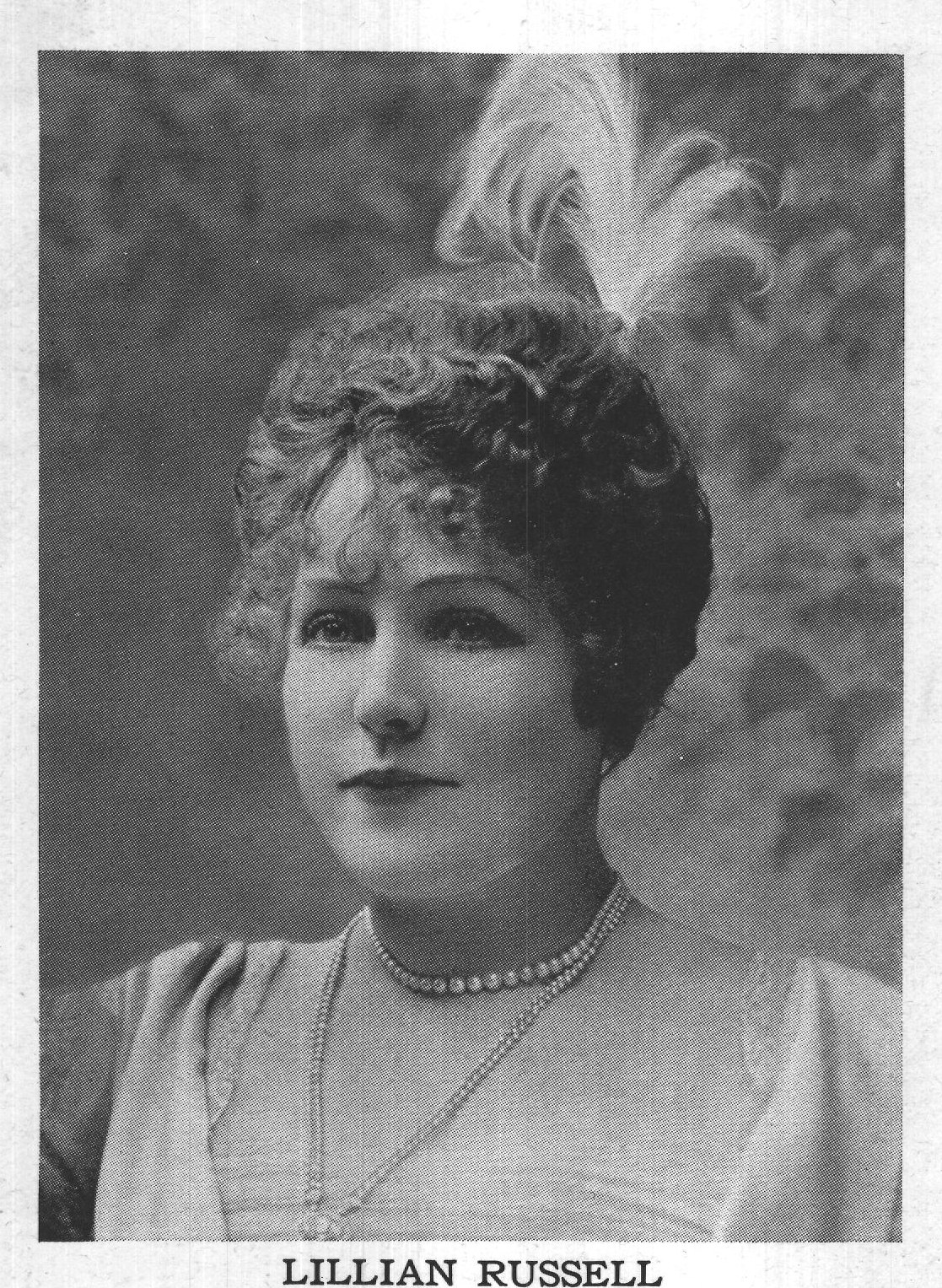 Lillian Russell, from the 1916 book