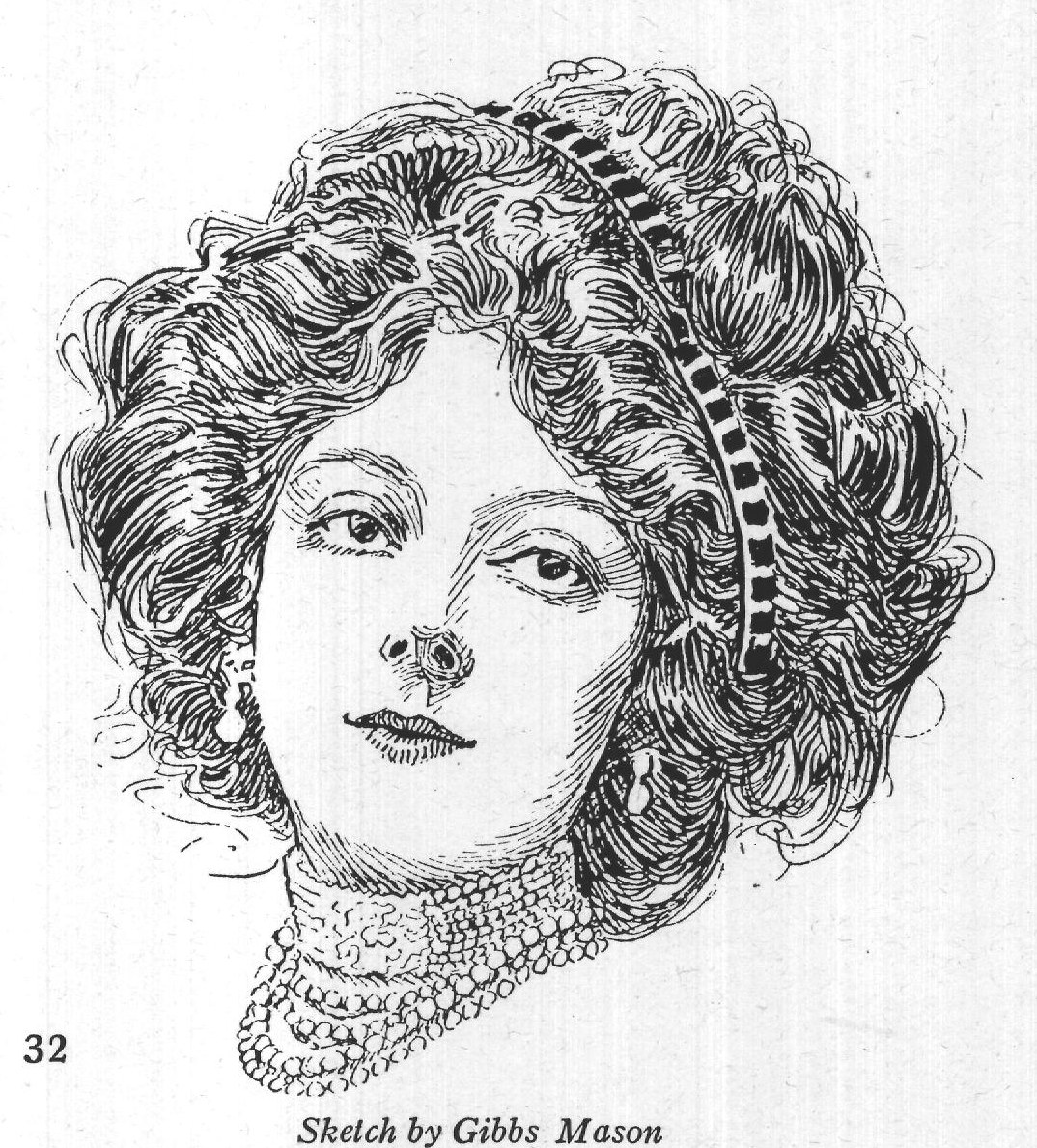 Sketch by Gibbs Mason