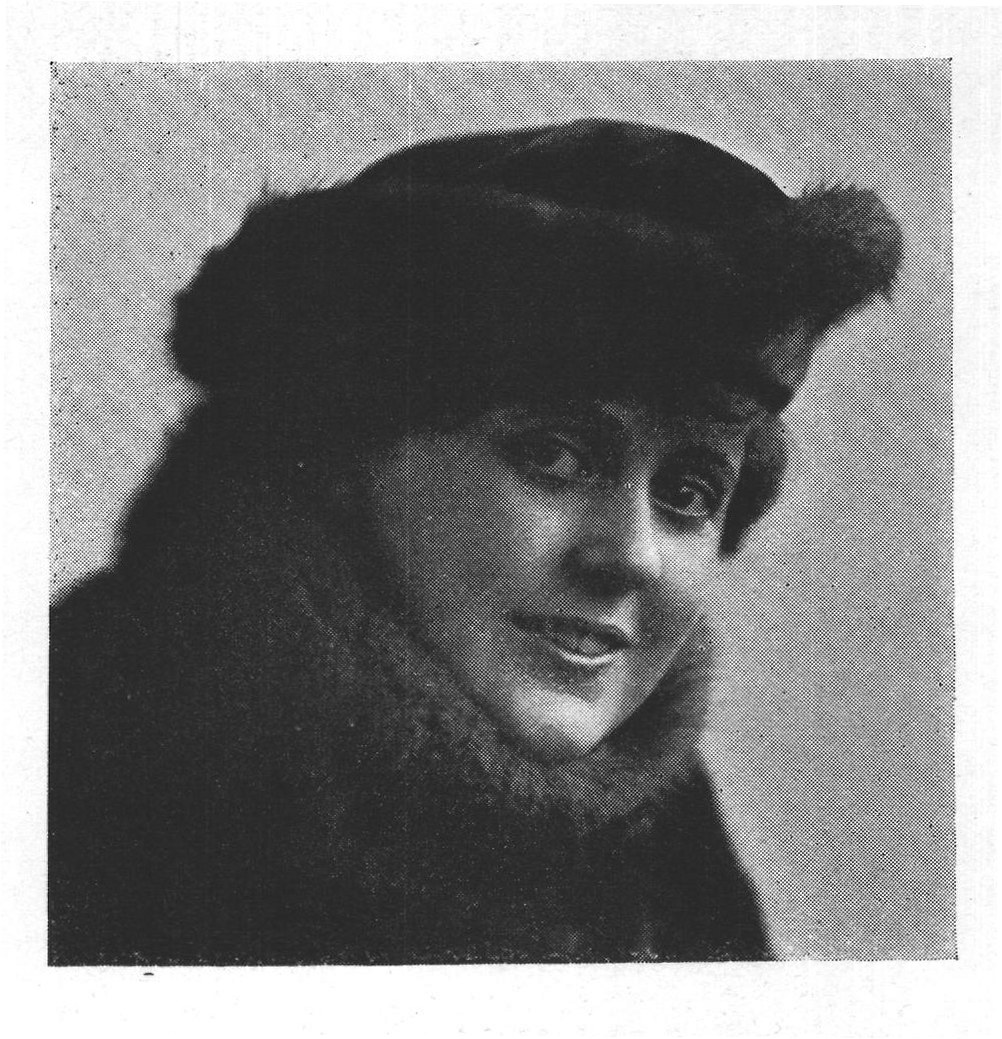 Mrs. Sidney Drew — from Celebrated Actor-Folks' Cookeries (1916)