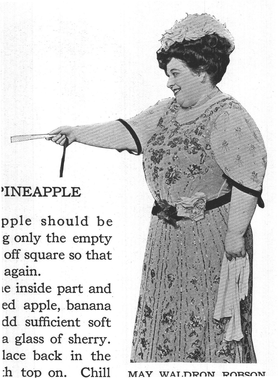pineapple shell with top on. Chill