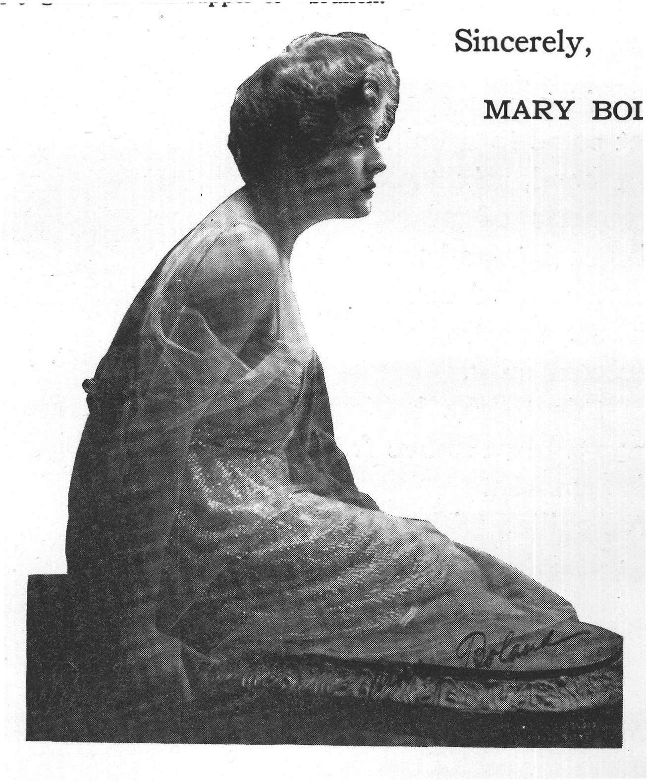 Mary Boland — from Celebrated Actor-Folks' Cookeries (1916)