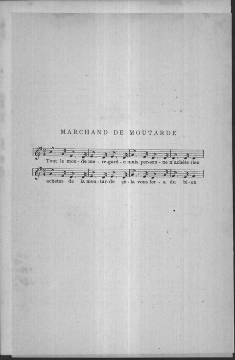 Marchand de Moutarde (song)