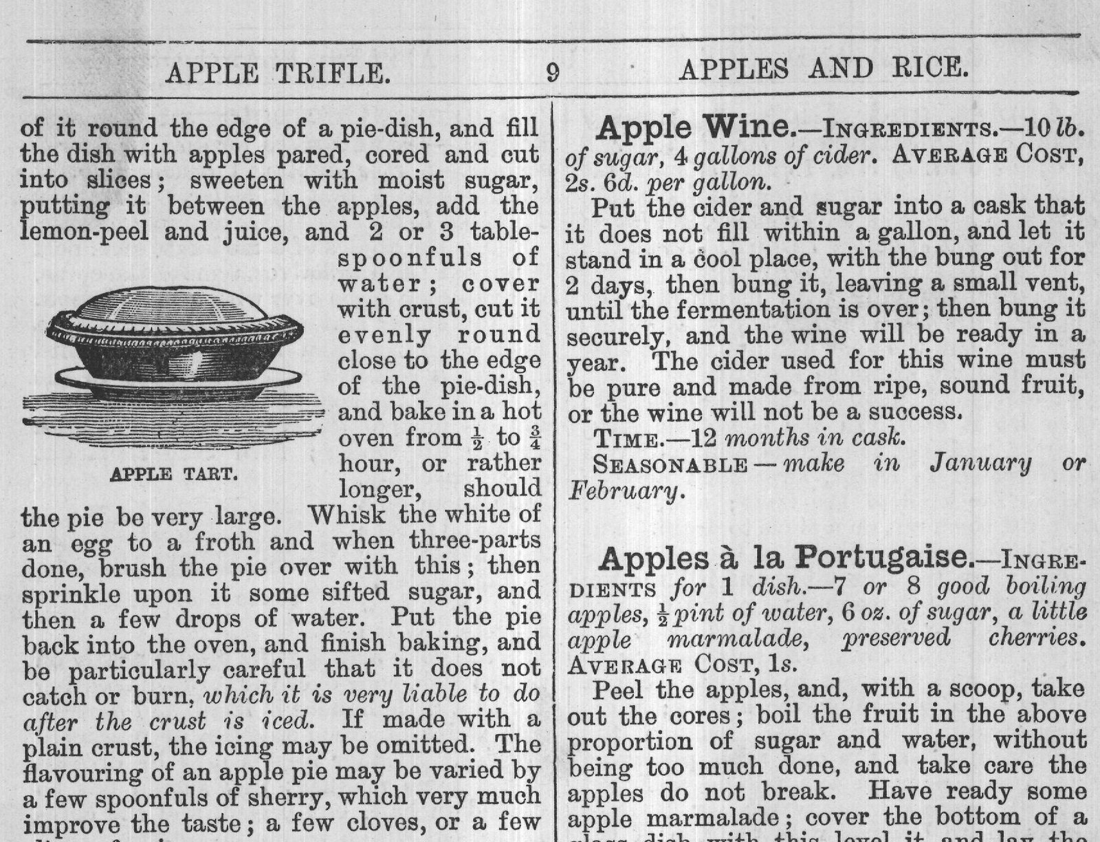 apple marmalade; cover the bottom of a
