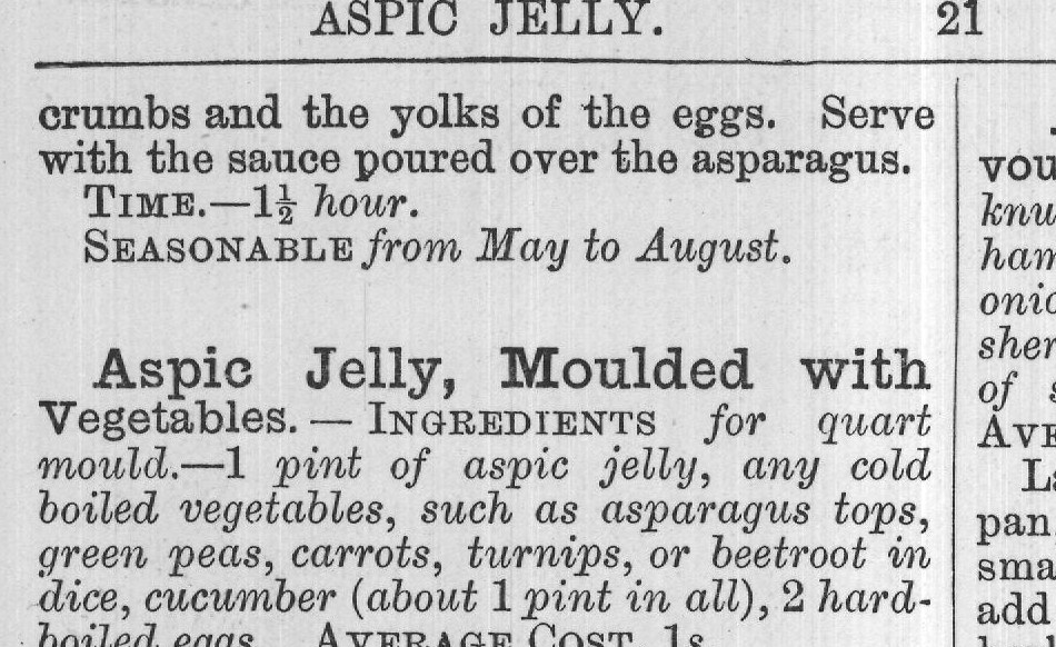 dice, cucumber (about 1 pint in all), 2 hard-