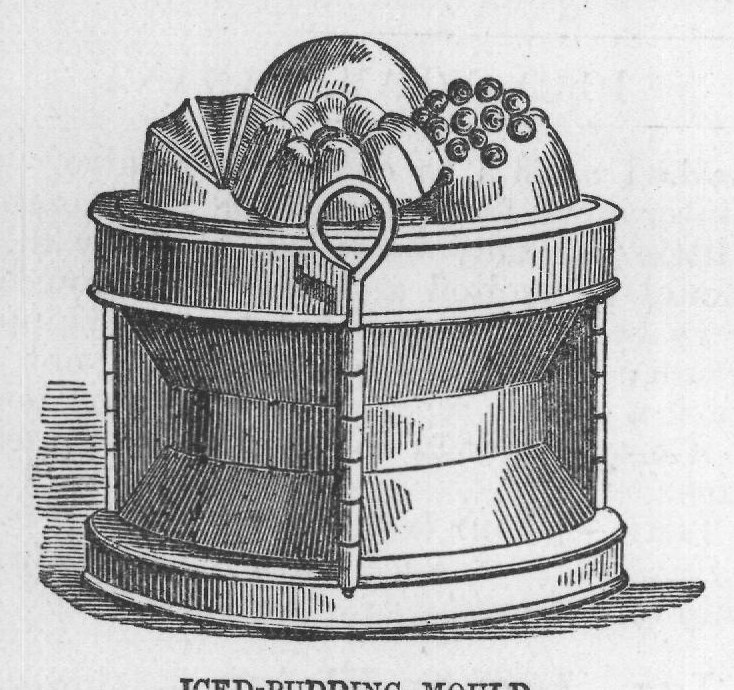 ICED-PUDDING MOULD.