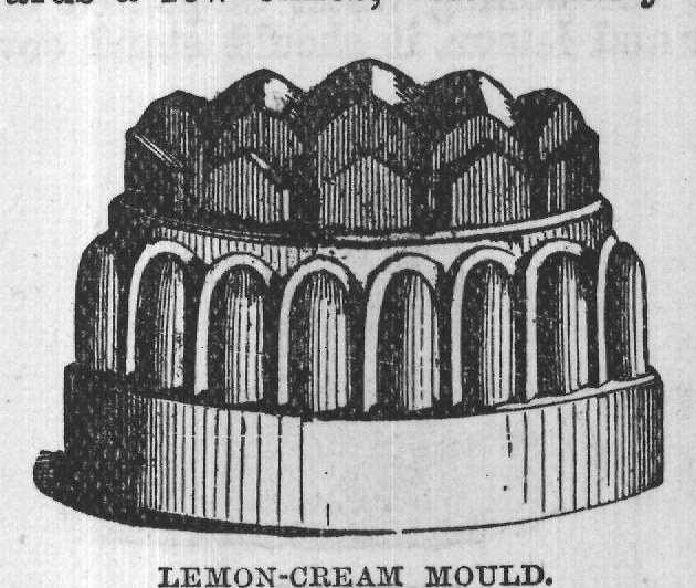 LEMON-CREAM MOULD.