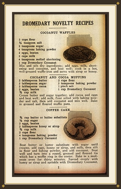 Dromedary Recipe Book