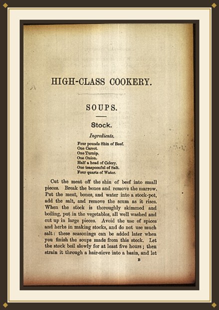High-Class Cookery Recipes