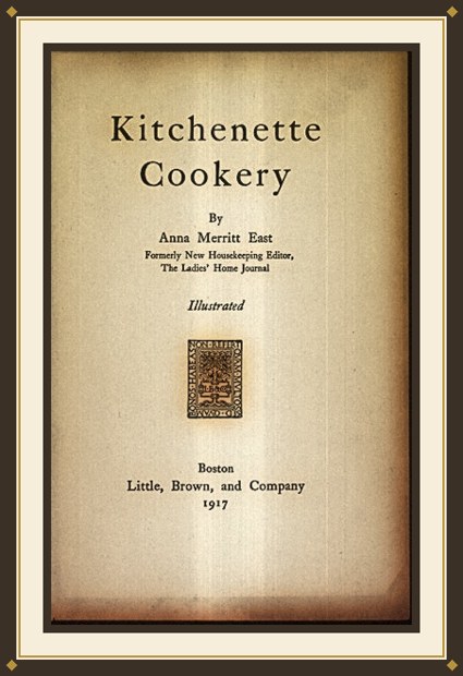 Kitchenette Cookery