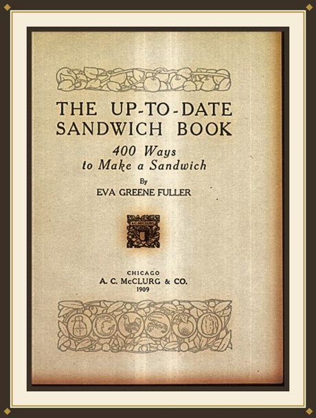 The Up-to-Date Sandwich Book