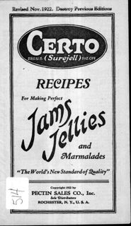 Certo Recipes