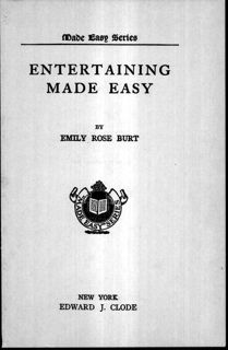 Entertaining Made Easy
