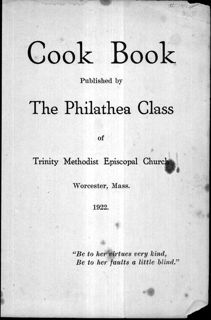 Philathea Cook Book
